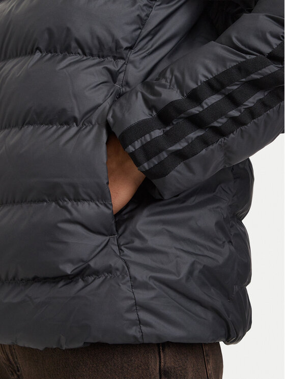 adidas adidas Kurtka zimowa Essentials Climawarm 3-Stripes KE0253 Szary ciemny Regular Fit