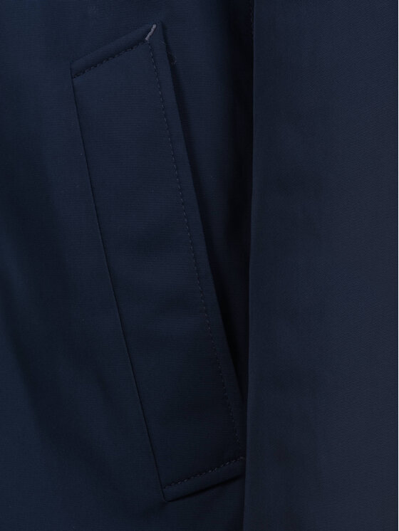 Evenemen Evenemen Płaszcz przejściowy MARCUS Granatowy Slim Fit