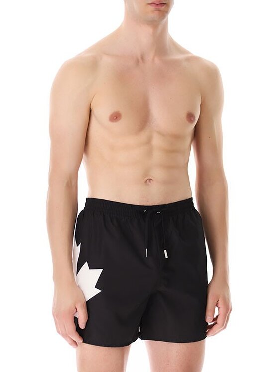 Dsquared2 Underwear Dsquared2 Underwear Plavecké šortky D7B554210 Černá Regular Fit