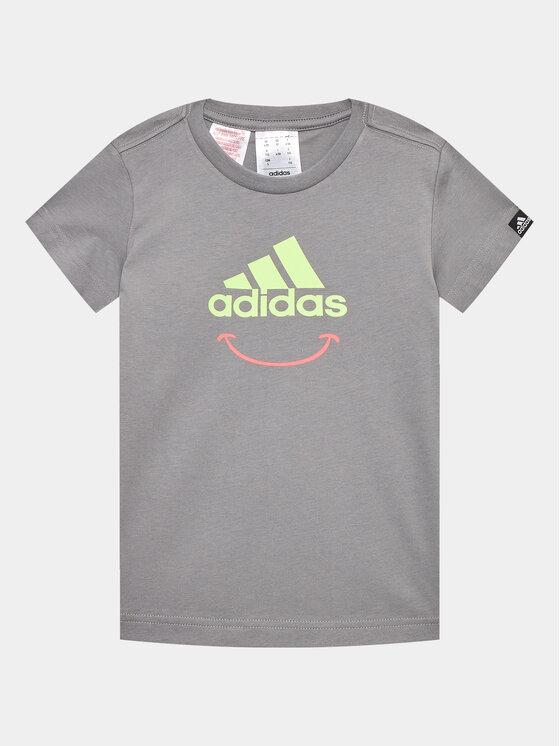 adidas adidas Majica HR8141 Siva