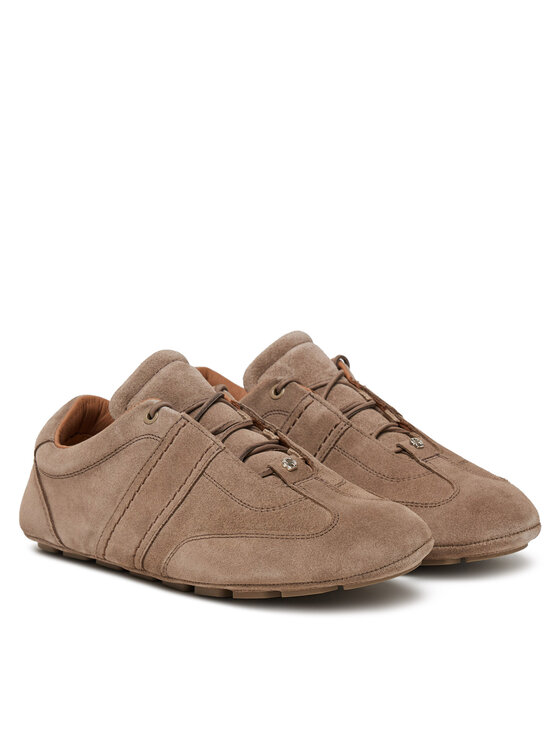 BOSS BOSS Sneakersy Roxanne 50547962 Hnědá