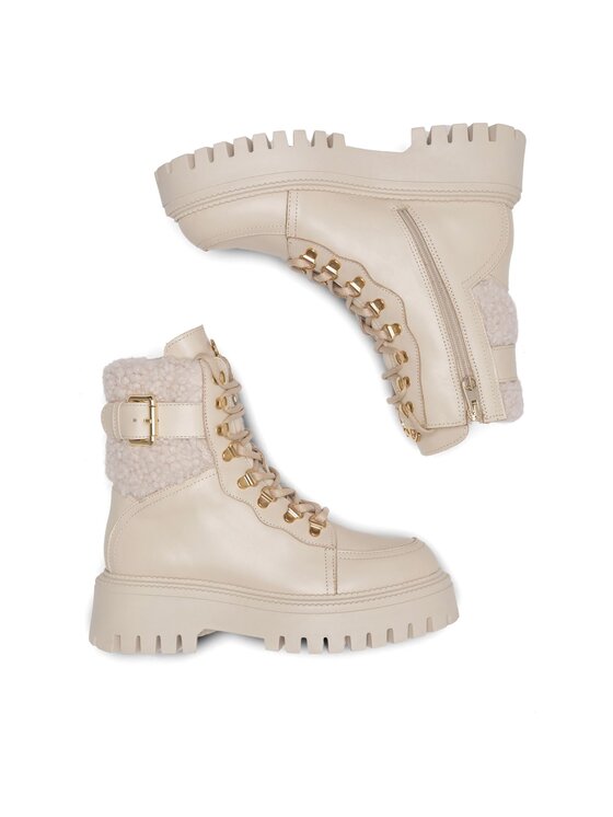 Eva Minge Eva Minge Schnürstiefeletten AGNITA-4050 Beige
