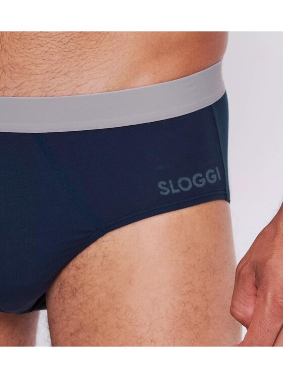 Triumph Triumph Slipy sloggi men GO ABC 2.0 Brief 2P Granatowy