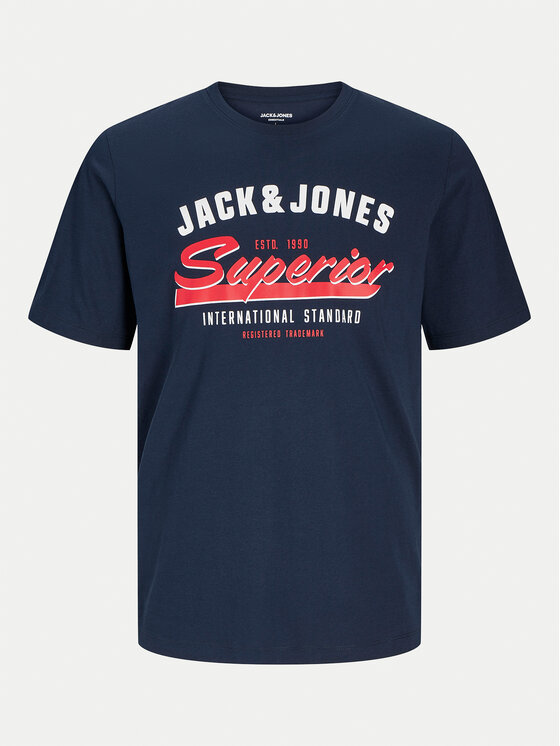 Jack&Jones Jack&Jones T-shirt Logo 12268267 Tamnoplava Standard Fit