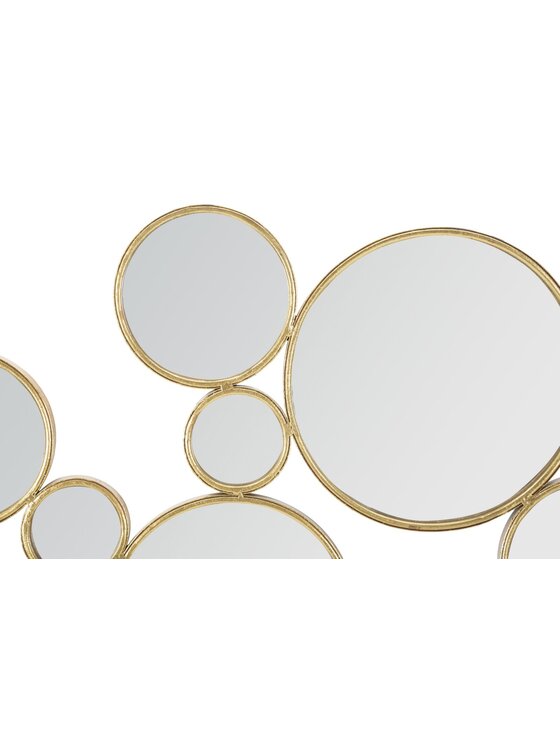 MIAhome MIAhome Lustro multi złote Mirrors 100 cm Złoty