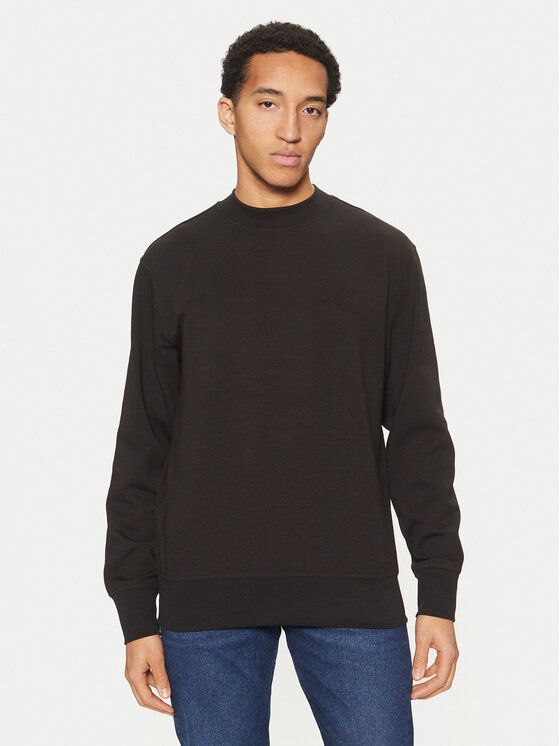 Calvin Klein Jeans Calvin Klein Jeans Džemperis Interlock J30J326754 Juoda Regular Fit