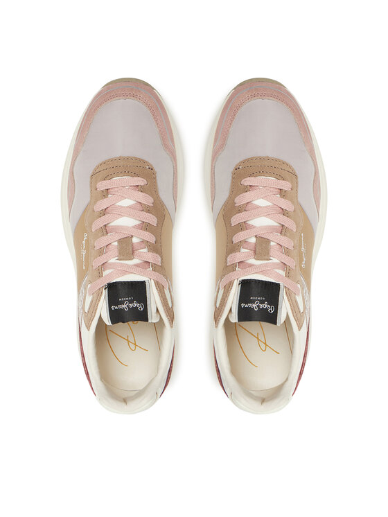 Pepe Jeans Pepe Jeans Sneakersy Kimi Glam PLS60042 Różowy