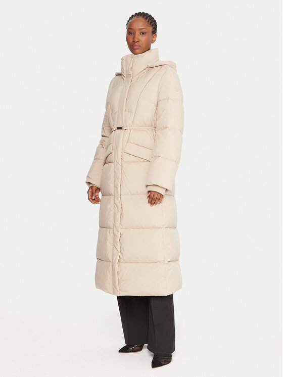 BOSS BOSS Зимно яке Pamaxi4 50546844 Бежов Regular Fit