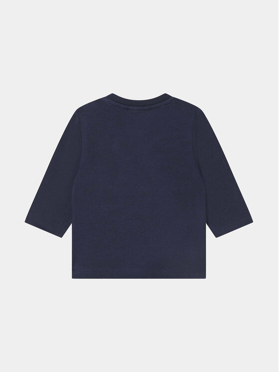 BOSS Boss Blúz J95362 Sötétkék Regular Fit