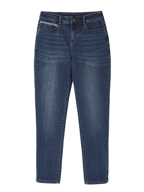 TATUUM TATUUM Jeansy ALANO Tmavomodrá Fitted Fit