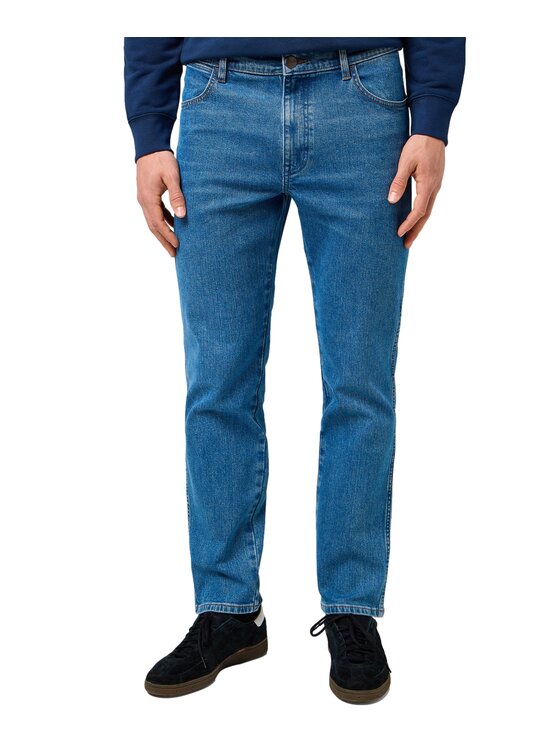 Wrangler Wrangler Jeans 112373153 Blu Straight Leg