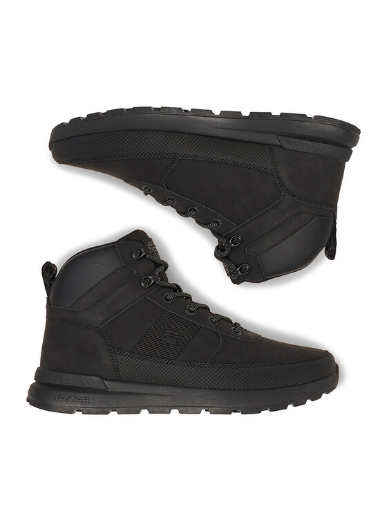 G-STAR G-Star Raw Черевики CEO-MAURITS-01 Чорний