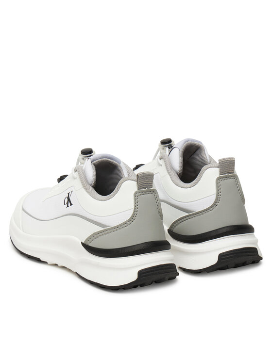 Calvin Klein Calvin Klein Сникърси Low Cut Lace-Up Sneaker V3X9-83171-1844 S Бял
