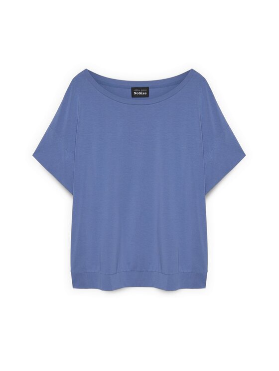 Fiorella Rubino Fiorella Rubino T-shirt G019E000360N034 Blu Boxy Fit
