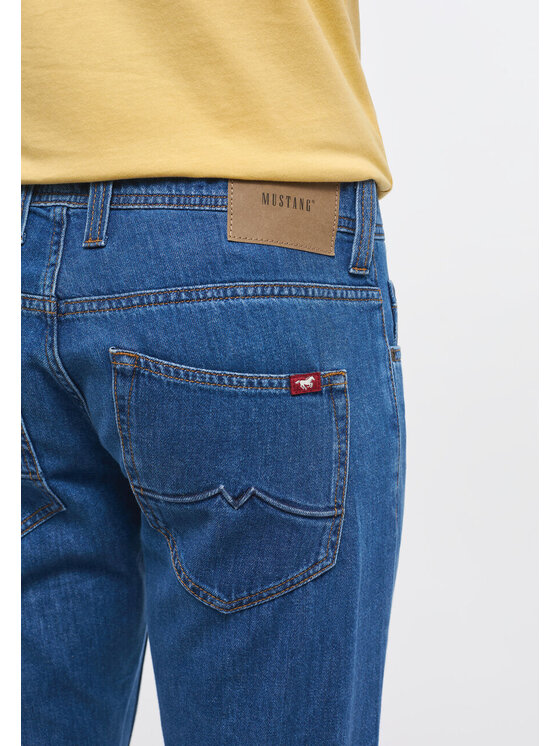 Mustang Mustang Jeansy OREGON TAPERED Niebieski Slim Fit