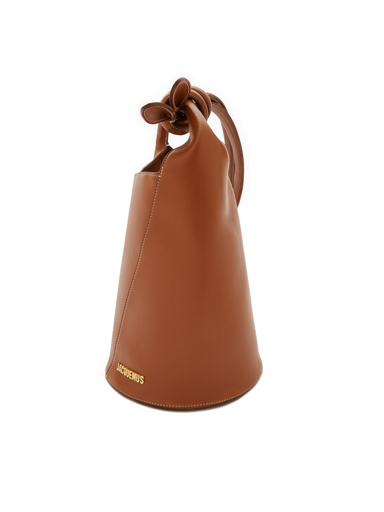 JACQUEMUS JACQUEMUS Σακίδιο Le Petit Tourni 245BA366-3173 Καφέ
