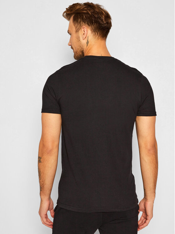 Ellesse Ellesse T-Shirt Canaletto SHS04548 Černá Regular Fit