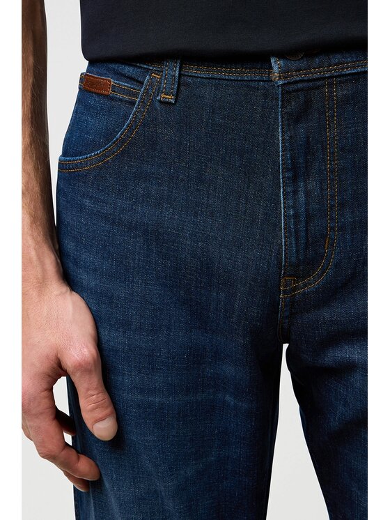 Wrangler Wrangler Jeansy TEXAS SLIM Niebieski Slim Fit