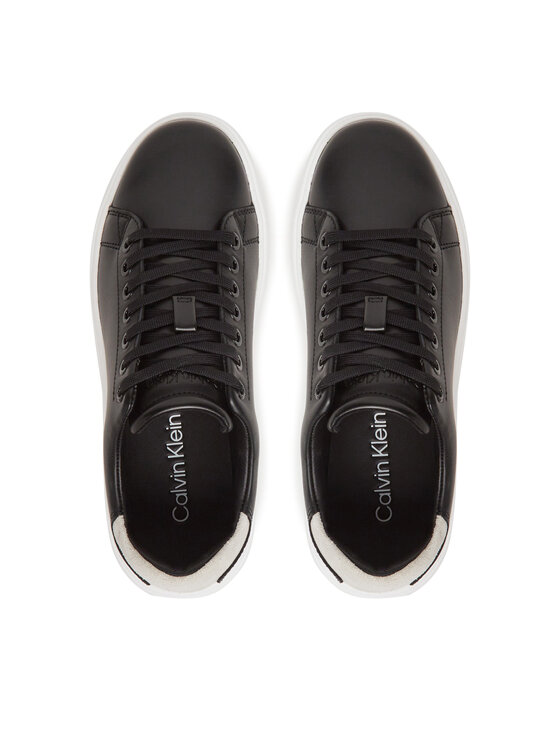 Calvin Klein Calvin Klein Снікерcи Cupsole Lace Up - Suede Bt HW0HW02404 Чорний
