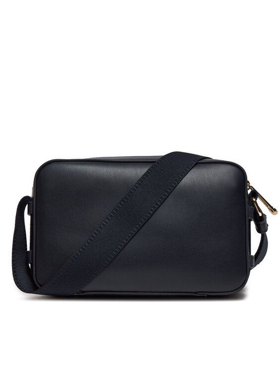 Tommy Hilfiger Tommy Hilfiger Táska Iconic Tommy Camera Bag Corp AW0AW16106 Sötétkék