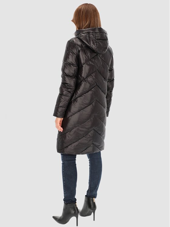 Perso Perso Kurtka damska BLH236060FX Czarny Regular Fit