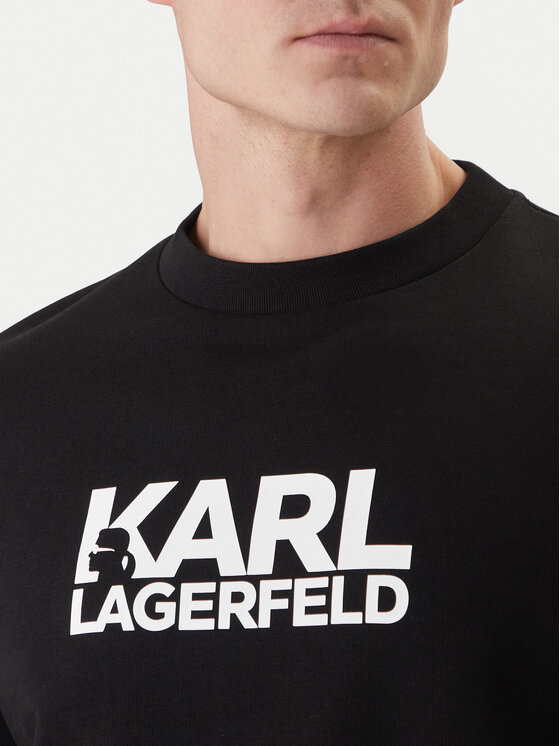 KARL LAGERFELD KARL LAGERFELD Світшот 705780 500917 Чорний Regular Fit