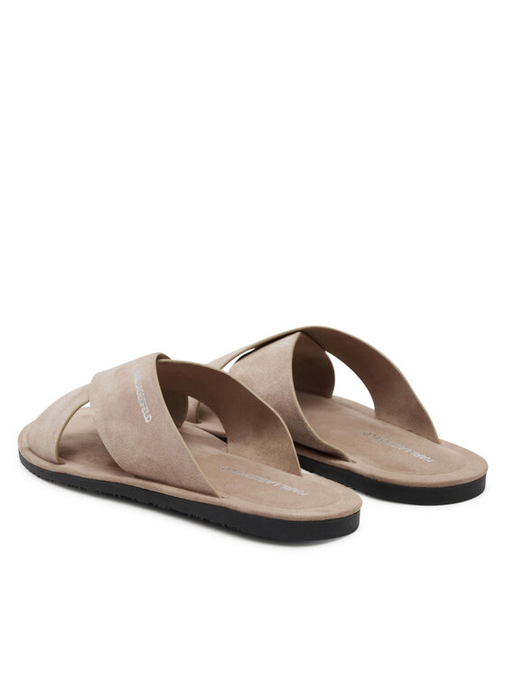 KARL LAGERFELD KARL LAGERFELD Ciabatte Kastor III KL70214 Beige