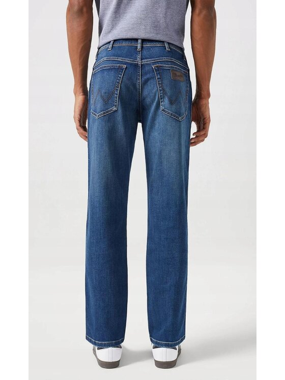 Wrangler Wrangler Jeansy TEXAS Niebieski Straight Fit
