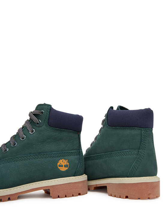 Timberland Timberland Schnürstiefeletten Premium 6-Inch Waterproof TB0A2CTGEO61 Grün