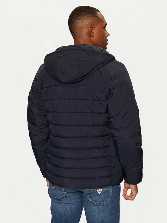 Tommy Hilfiger Tommy Hilfiger Zimní bunda MW0MW37641 Tmavomodrá Regular Fit