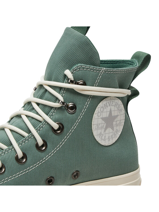 Converse Converse Plátěnky Chuck Taylor All Star Lift Platform Play On Utility A08864C Zelená