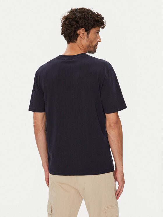 Napapijri Napapijri T-Shirt Smallbox NP0A88TR Dunkelblau Regular Fit