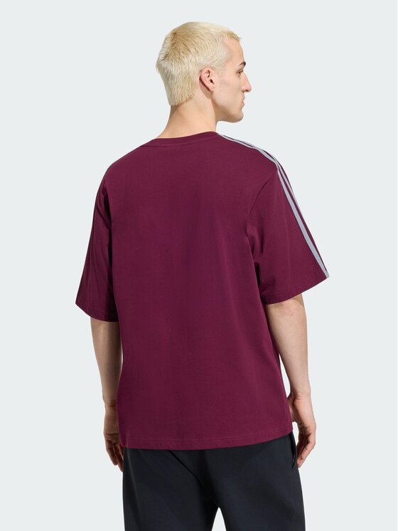 adidas adidas T-Shirt 159141 Czerwony Oversize