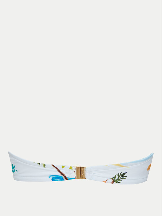 Seafolly Seafolly Bikini pezzo sopra Isla Palm 30574-216 Bianco