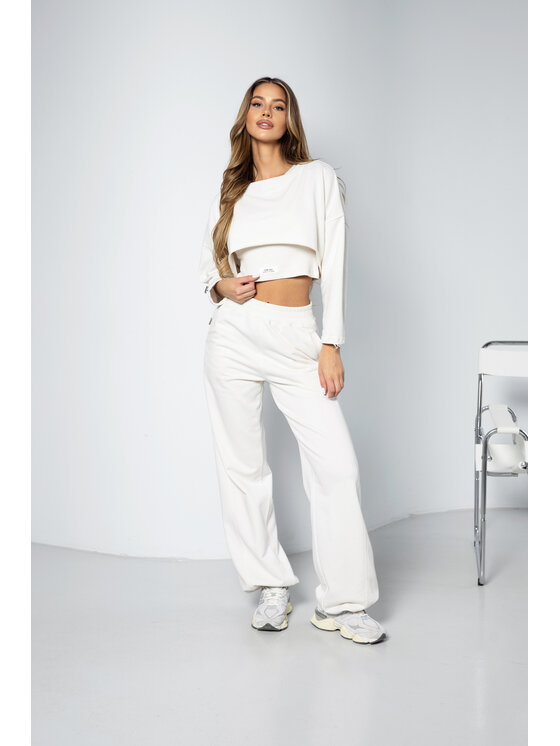 LilaLou LilaLou Dres Alex Beżowy Regular Fit
