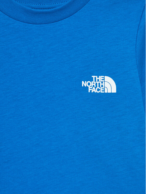 The North Face The North Face T-Shirt Redbox NF0A89H5 Niebieski Regular Fit