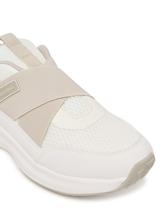 Calvin Klein Calvin Klein Sneakersy Low Cut Velcro V3X9-83312-1697 Bílá