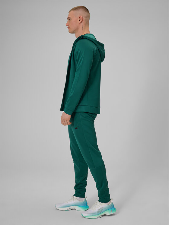 4F 4F Spodnie dresowe MULTI ACTIVE Zielony Regular Fit