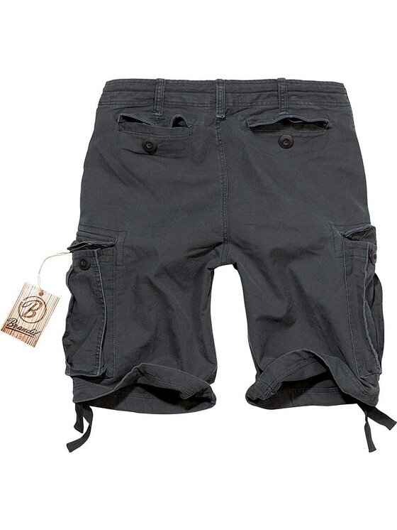Brandit Brandit Szorty materiałowe 2002.2 Czarny Regular Fit
