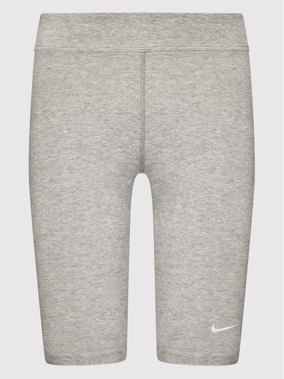Nike Nike Szorty rowerowe Sportswear Essential CZ8526 Szary Slim Fit