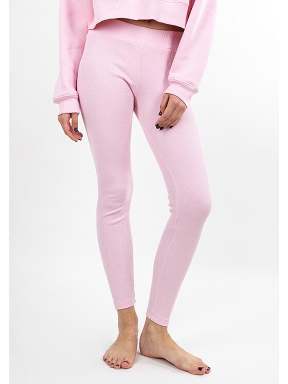 DKaren Sport DKaren Sport Legginsy LDK-K-B13 Różowy Classic Fit