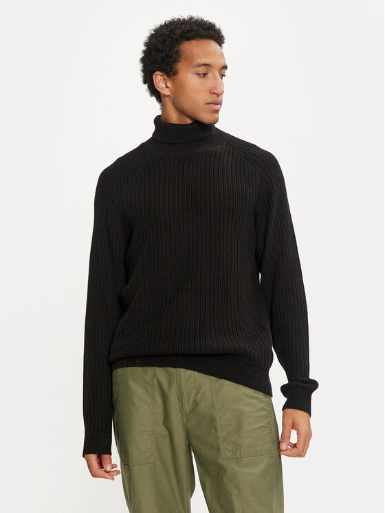 Jack&Jones Jack&Jones Golfas Cody 12262152 Juoda Regular Fit