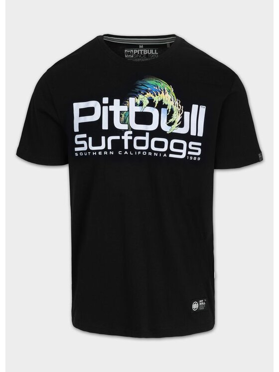 PITBULL PITBULL T-Shirt Camino Czarny Regular Fit
