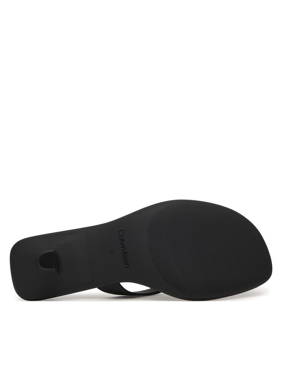 Calvin Klein Calvin Klein Žabky Flip Flop Kitten Heel Thong Tpu HW0HW02965 Černá