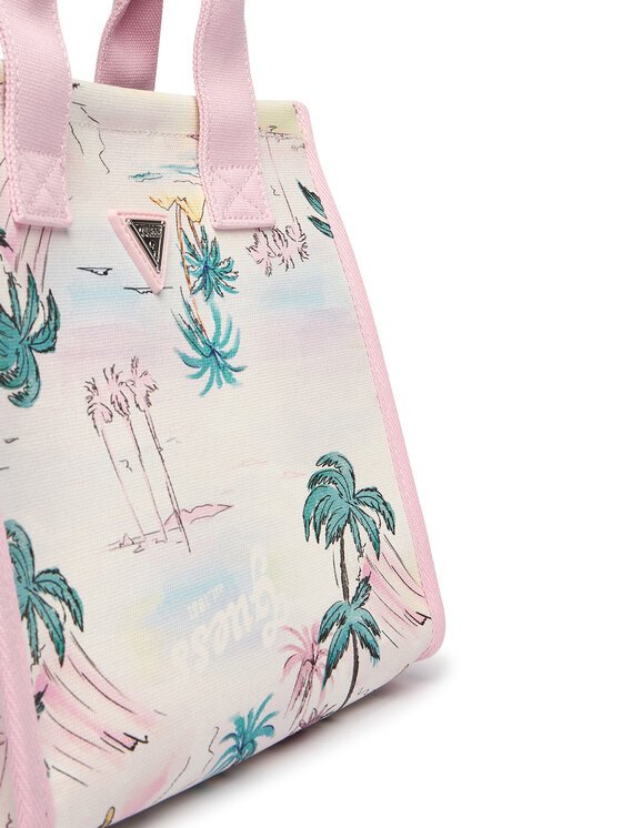 Guess Guess Дамска чанта J6GZ23 WO760 Розов