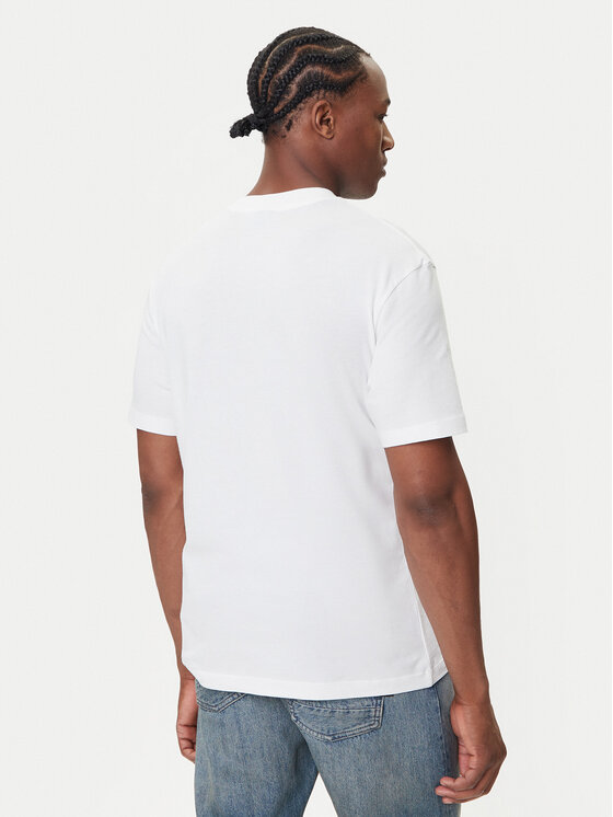 HUGO HUGO T-Shirt Nopix 50543494 Biały Regular Fit
