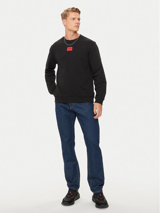 HUGO Hugo Sweatshirt Diragol212 50447964 Schwarz Regular Fit