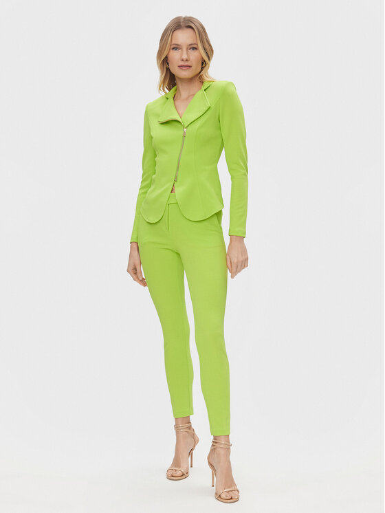 Rinascimento Rinascimento Spodnie materiałowe CFC0117745003 Zielony Regular Fit