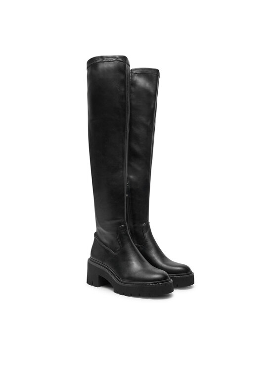 Tamaris Tamaris Stivali sopra il ginocchio 1-25621-43 Nero