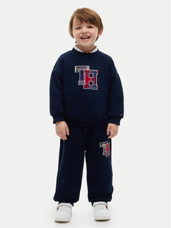 Tommy Hilfiger Tommy Hilfiger Spordidressid KS0KS00788 Tumesinine Regular Fit